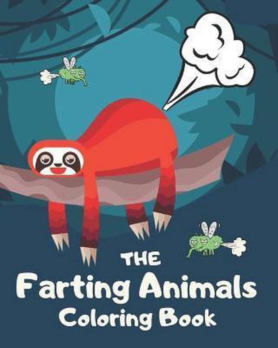 The Farting Animals Coloring Book van Fresh Breeze