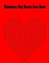 Valentine's Day Hearts Love Book