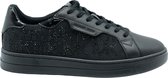 Michael Kors Keating Lace Up Dames Sneaker - Zwart - Maat 38