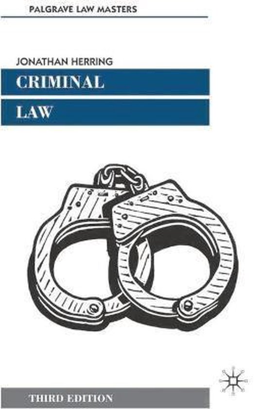 Criminal Law - cover