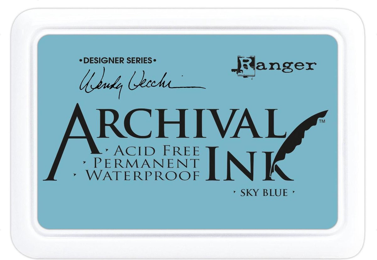 Ranger Archival Ink pad sky blue