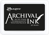 Archival Permanent Ink Pad - Jet Black - Zwart