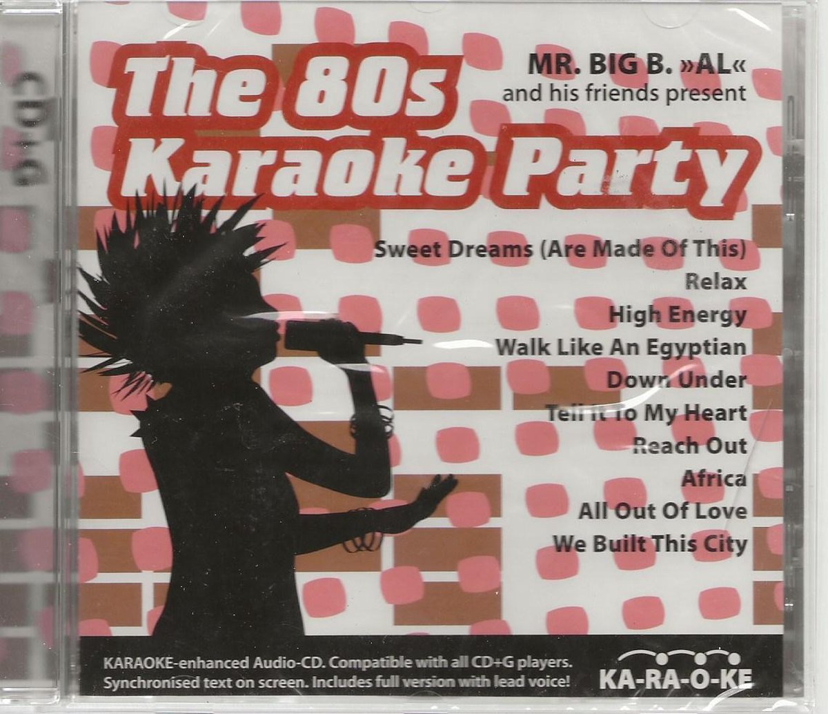 THE 80's KARAOKE PARTY CD