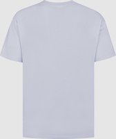 Purewhite -  Heren Relaxed Fit   T-shirt  - Paars - Maat M