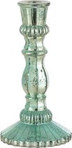 J-Line Kandelaar Glas Turquoise Large