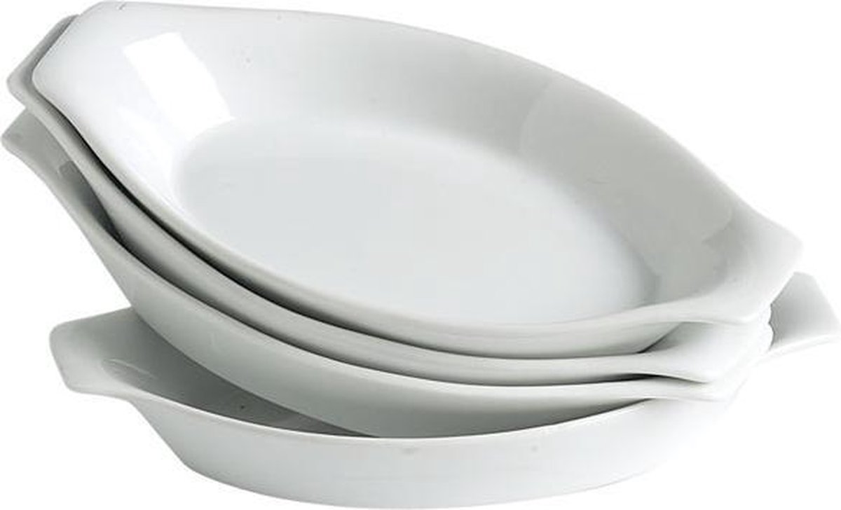 Cosy & Trendy Gratineerschotel Set4 21cm Ovaal