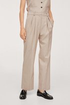 Mango Broek Bandplooibroek 17084379 08 Dames Maat - W46