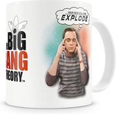 The Big Bang Theory - Your Head Will Now Explode Mok/beker - Wit