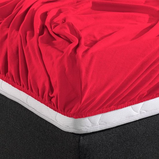 Home Care Drap-housse Boxspring Double Jersey Stretch 220 grammes - 190 / 200x220 / 230 - Rose