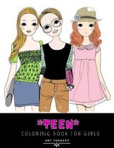 Teen Coloring Book for Girs