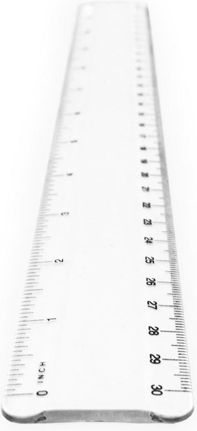 Règle - 30 cm - règle - règle - fournitures de bureau - plastique -  centimètre 