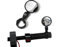 Spiegels voor elektrische step | zijspiegels fietsen | scooters | E-bikes | zijspiegel segway xiaomi denver