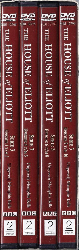 The House Of Eliott Serie 3 4-Disc Edition Gift Box Taal: Engels NL Ondertiteld