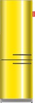 COOLER LARGEPREMIUMLEFT-FYEL Combi Bottom Koelkast by Boretti, A++, 217+85l, Lucid Yellow Gloss Front, Linksdraaiiend