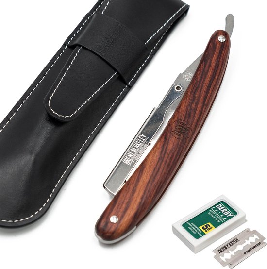 Brent Berkeley® Cut Throat scheermes – Scheermes voor het scheren mét vervangbare mesjes
