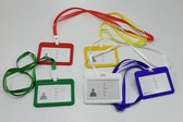 Naambadges - Naamkoord - Badgehouder - Pashouder - Neklint - Sleutelkoord - Keycord - Lanyard - 10 X 8 CM