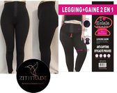 Shape ware - corrigerende legging - extra hoge taille band - Corset - Lange Dames Legging - XL/XXL