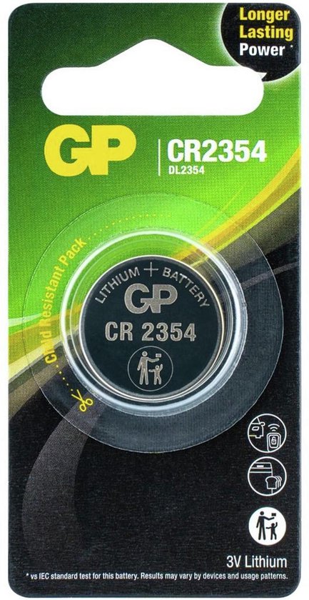 GP Batteries Lithium CR2354, Batterie à usage unique, CR2354