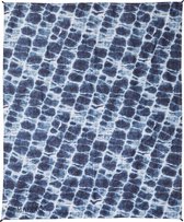 Nomadix Festivaldeken Agua 182 X 152 Cm Polyester Blauw/wit