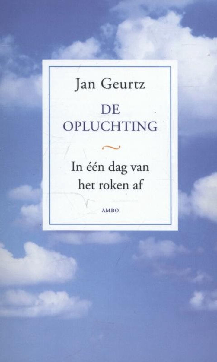 Omslag van De opluchting