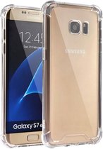 Samsung Galaxy S7 Edge - Backcover Transparant - Shockproof Hoesje