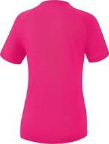 Erima Madrid Shirt Korte Mouw Dames - Pink Glo | Maat: 40