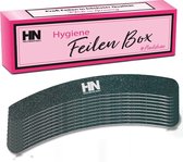 Profifeile Profi Boomerang 100/180 Hollywood Nails / 10 Stuks - Grof / Zachte Vijl - Nagelvijl -  Hoge kwaliteit - Professionele - Nagelvijlen - Maan - Gelnagels - Nagelverzorging - Acrylnage
