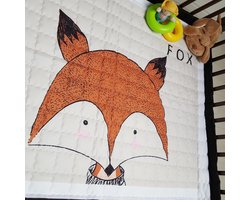 Boxkleed 75x95 vos Liefboefje - baby boxkleed - boxkleden - 30+ designs
