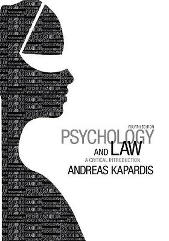 Psychology & Law - cover