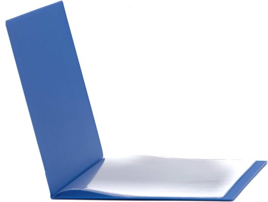 Foto: Goodline pvc portfoliomap geschikt voor 8 pagina s type classic blauw