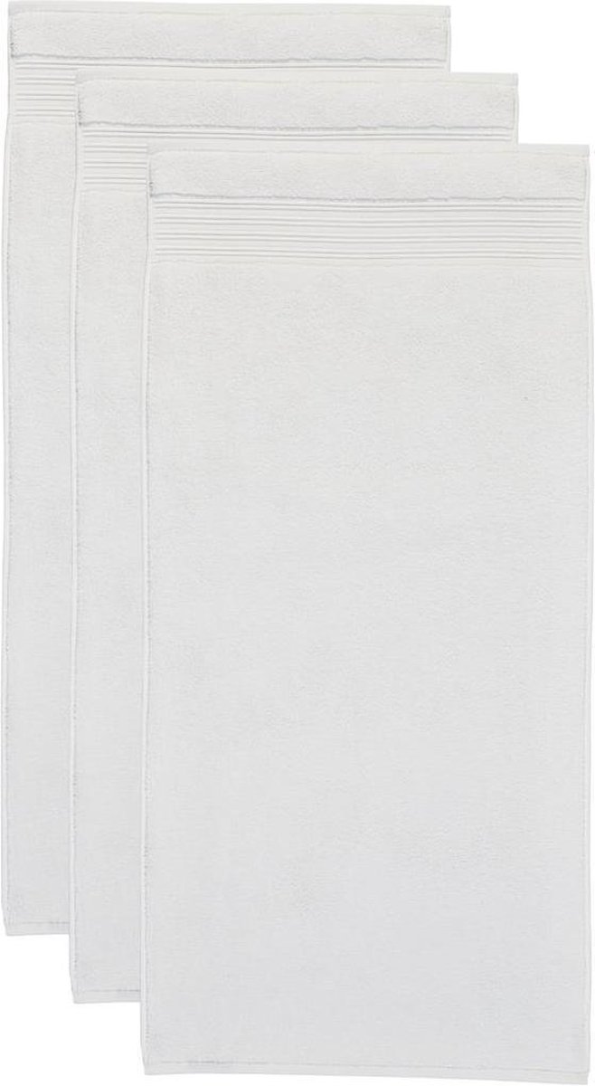 Beddinghouse Sheer set van 3 Handdoeken - 50x100 cm - Wit