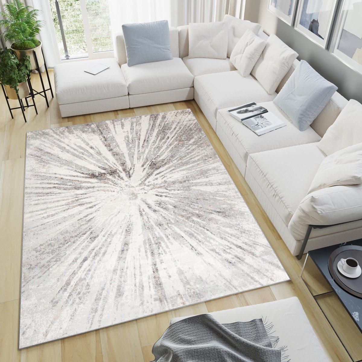 Tapiso Valley Vloerkleed Slaapkamer Woonkamer Tapijt Maat- 300x400