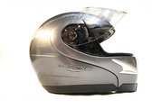 Astone Helm Titanium Antraciet Viso Mono Zwart / Grijs ECE Gekwalificeerd VSOM-TAS Maat S