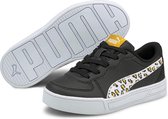 Puma Sneakers - Maat 29 - Meisjes - zwart - wit - geel