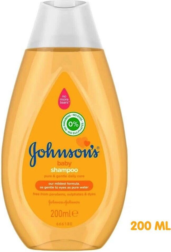 Johnson's Baby Shampoo - Newpack 3x200 ml - Voordeelverpakking van Johnson's — afbeelding 2