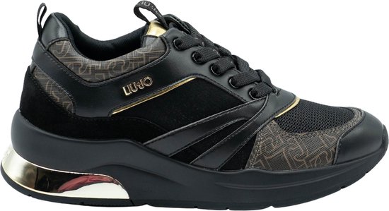 Liu Jo Karlie 59 Dames Sneaker - Zwart - Maat 37 | bol.com