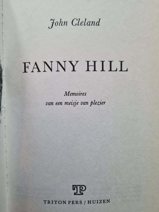 9789067561020 - Fanny Hill