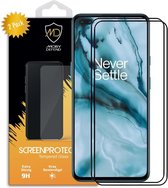 2-Pack OnePlus Nord Screenprotectors - MobyDefend Gehard Glas Screensavers - Zwarte Randen - Screen Protectors - Glasplaatjes Geschikt Voor: OnePlus Nord