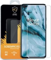 OnePlus Nord screenprotector - MobyDefend Case-Friendly Gehard Glas Screensaver - Screen Protector - Glasplaatje Geschikt Voor: OnePlus Nord