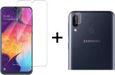 Beschermglas Samsung A40 Screenprotector 1 stuk - Samsung Galaxy A40 Screenprotector - Samsung A40 Screen Protector Camera - 1 stuk