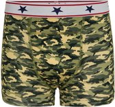 UnderWunder jongens boxer – absorberend ondergoed - oefenbroekjes broekplassen - Camouflage maat 176