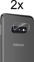 Beschermglas Samsung S10E Screenprotector - Samsung Galaxy S10E Screenprotector - Samsung S10E Screen Protector Camera - 2 stuks