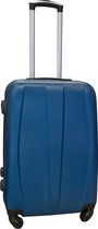 Travelerz reiskoffer met wielen 54 liter - lichtgewicht - cijferslot - blauw (8986)