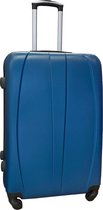 Travelerz reiskoffer met wielen 95 liter - lichtgewicht - cijferslot - blauw (8986)