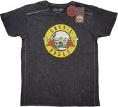Guns N' Roses - Classic Logo Heren T-shirt - S - Zwart