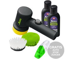 Scratch Solution Repair Kit - Krasverwijderaar met Roterende Applicator, Polijstpad en Velgenhulpstuk - voor Autolak