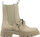 Kennel und Schmenger Vrouwen Leren     Chelsea boots / Laarzen / Damesschoenen 61-34240 nub - Taupe - Maat 37.5