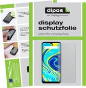 dipos I 6x Beschermfolie mat compatibel met Umidigi A7 Pro Folie screen-protector (expres kleiner dan het glas omdat het gebogen is)