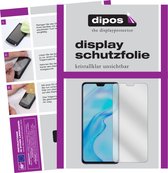 dipos I 2x Beschermfolie helder compatibel met Vivo V20 Pro Folie screen-protector (expres kleiner dan het glas omdat het gebogen is)