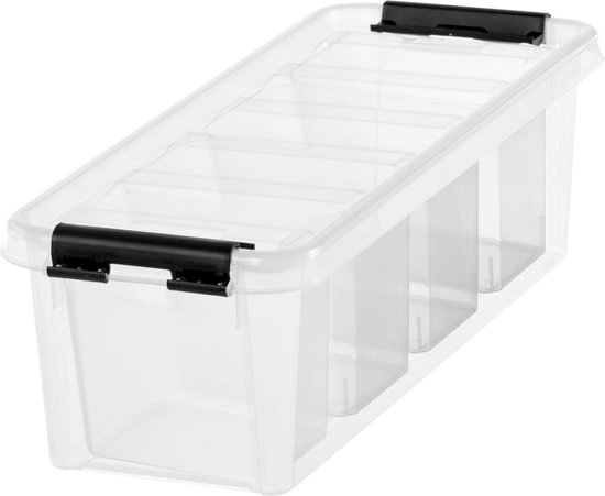 Orthex Opbergdoos 14L met 7 inzetbakjes transparant